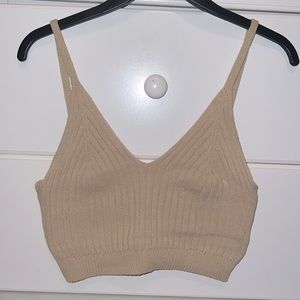 IRIS tan tank top